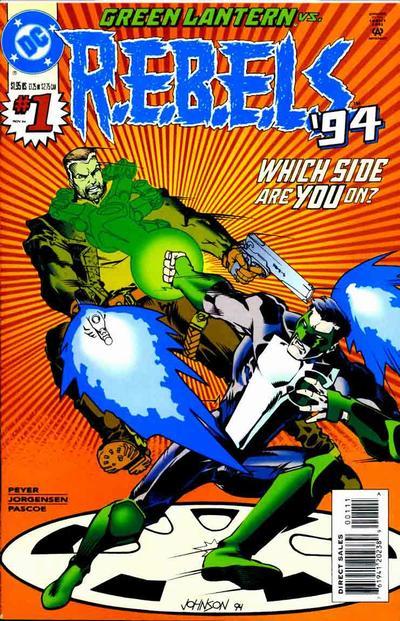 R.E.B.E.L.S. '94 #1 cover