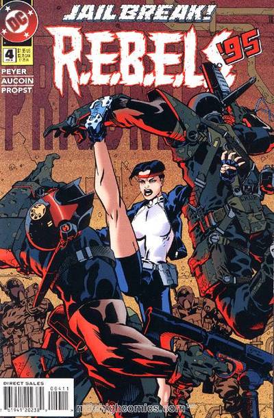 R.E.B.E.L.S. '95 #4 cover