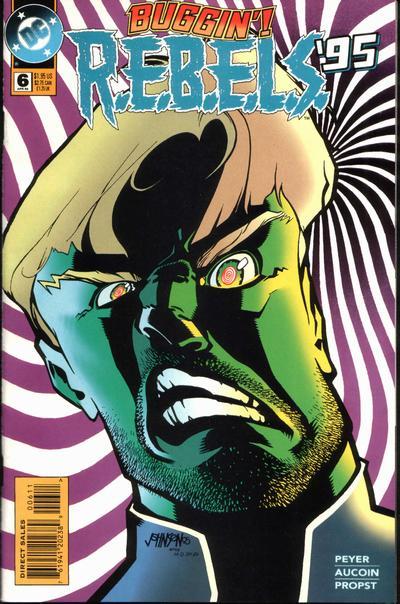 R.E.B.E.L.S. '95 #6 cover