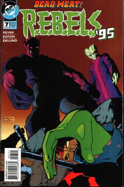 R.E.B.E.L.S. '95 #7 cover