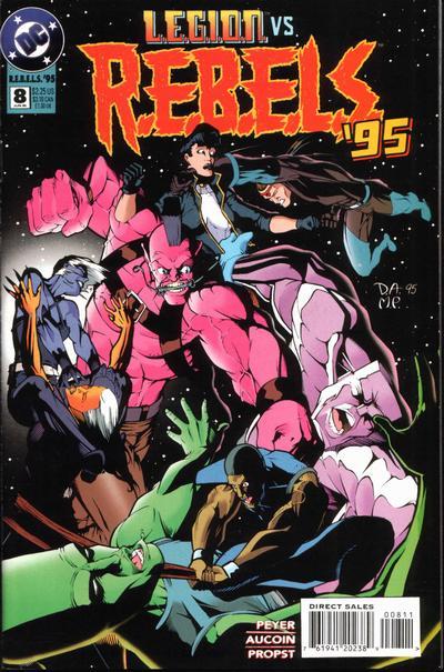 R.E.B.E.L.S. '95 #8 cover