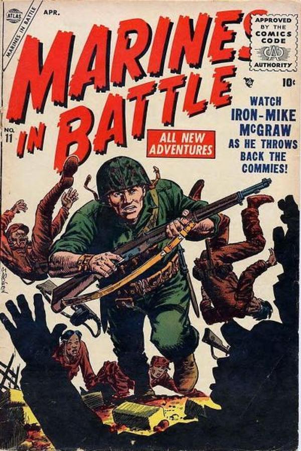 Marines in Battle #11 cover