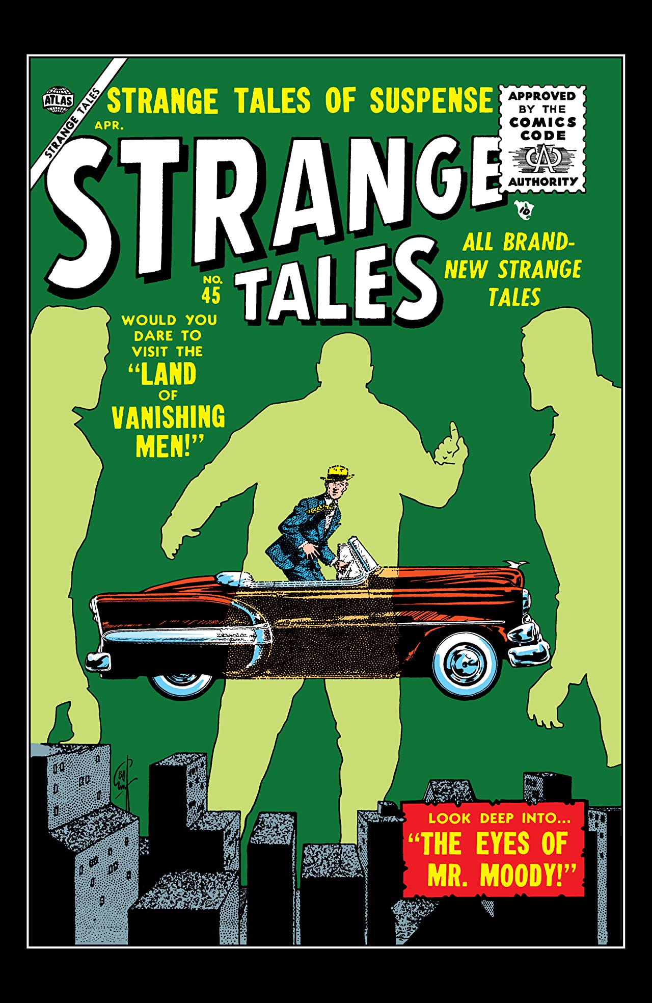 Strange Tales #45 cover