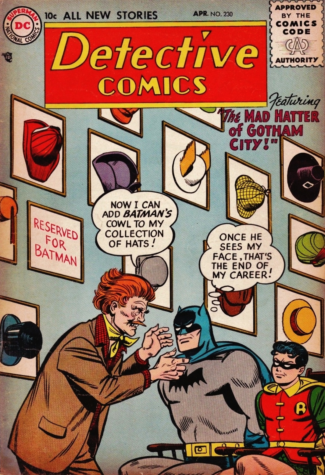 Detective Comics #230 cover
