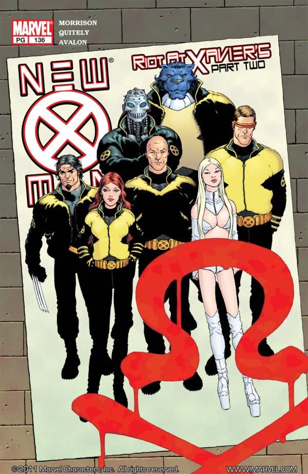 New X-Men #136 cover