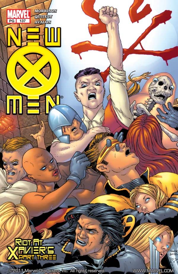New X-Men #137 cover