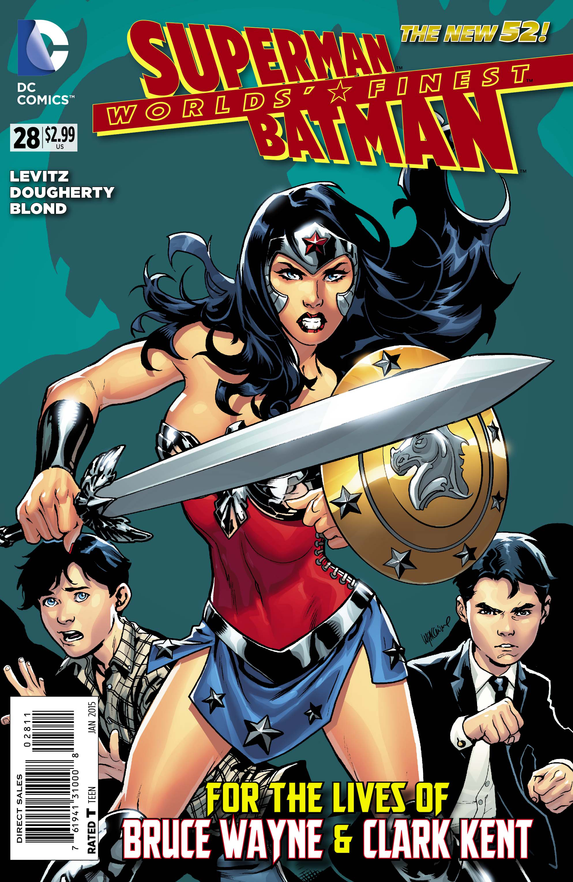 Worlds' Finest #28 cover