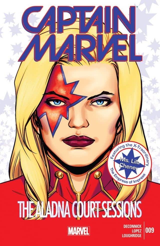 Captain Marvel #9 cover