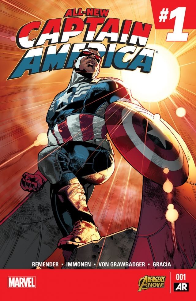 All-New Captain America #1 cover