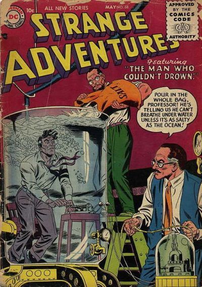 Strange Adventures #68 cover