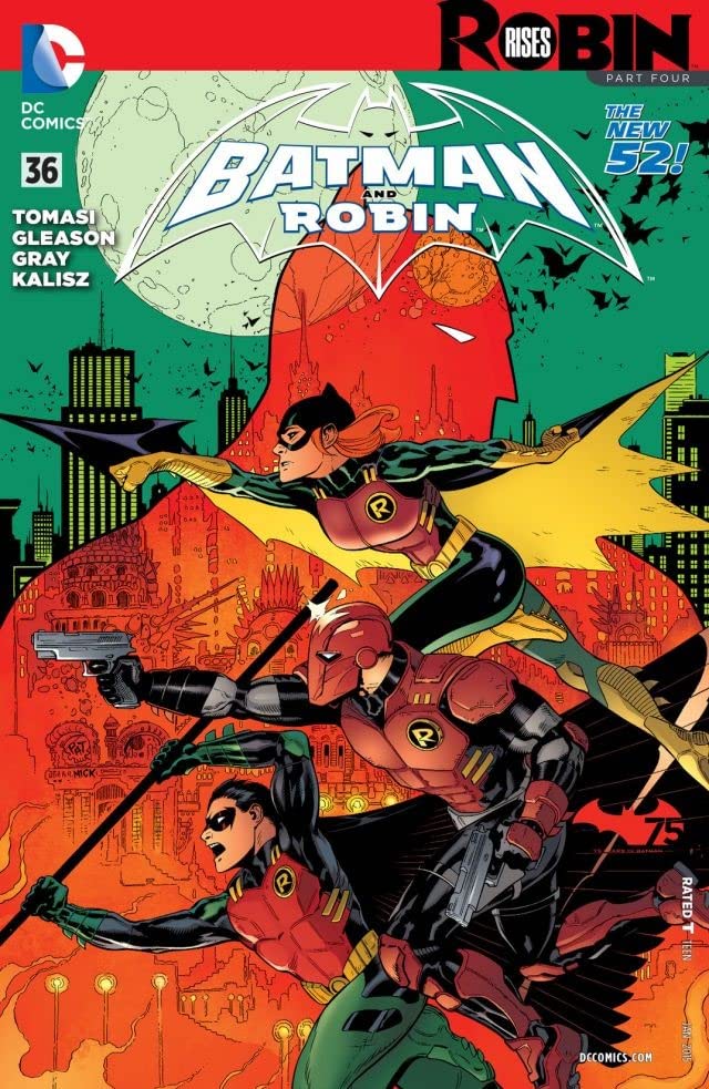 Batman and Robin #36 cover