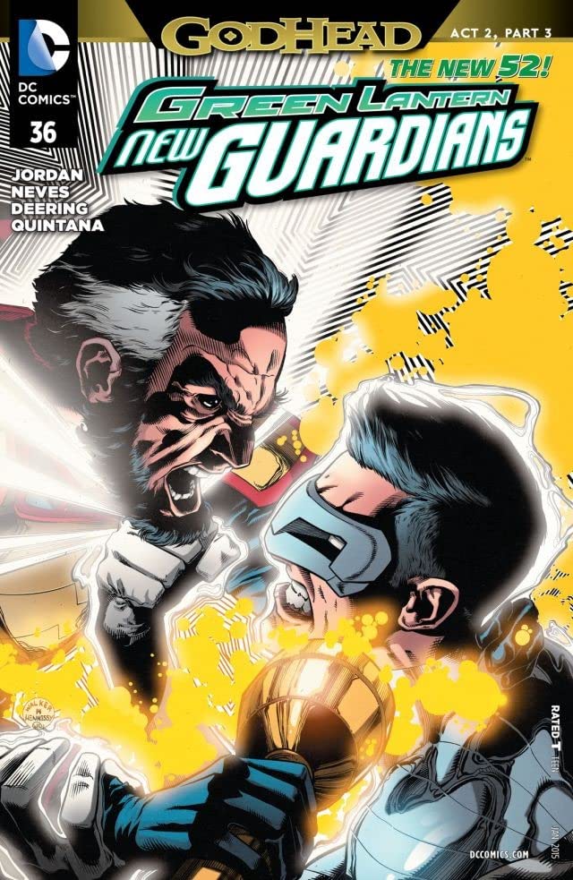 Green Lantern: New Guardians #36 cover