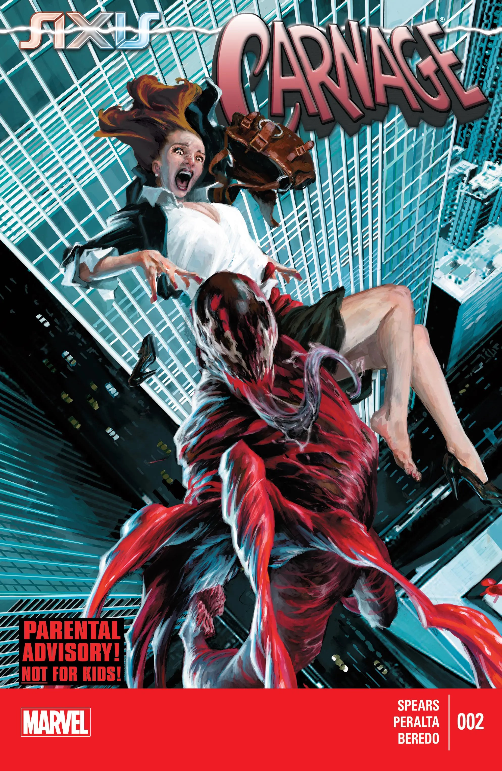 Axis: Carnage #2 cover