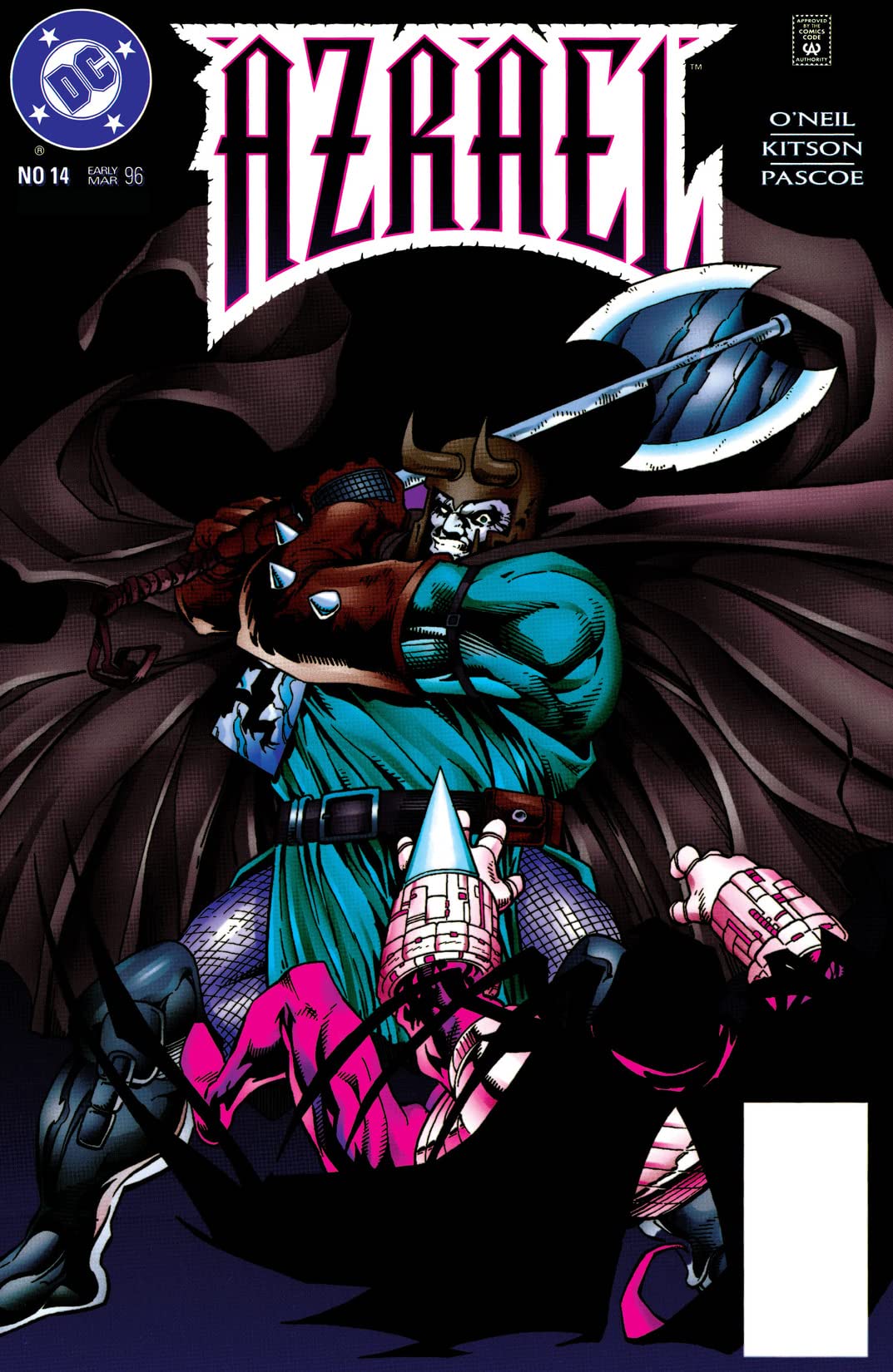 Azrael #14 cover