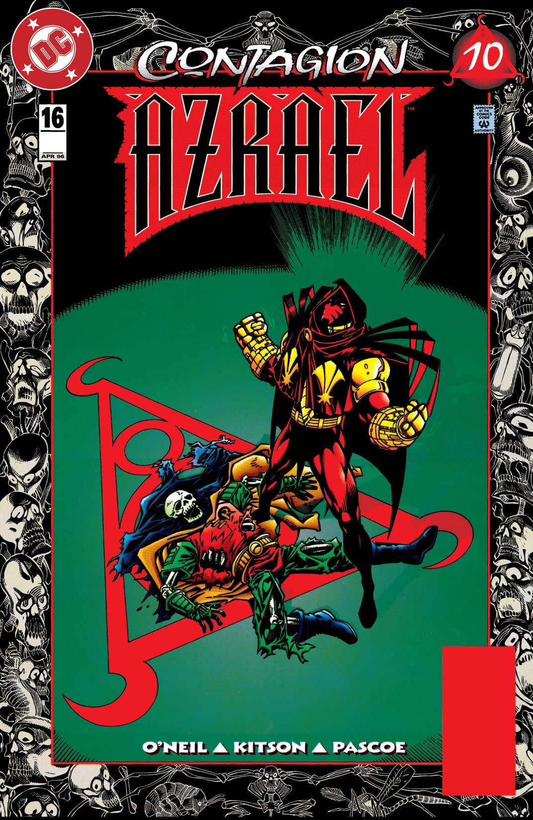 Azrael #16 cover