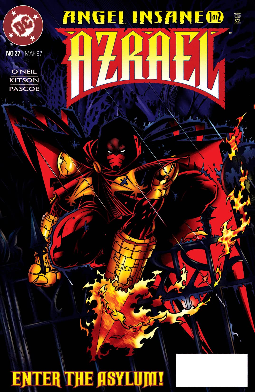 Azrael #27 cover