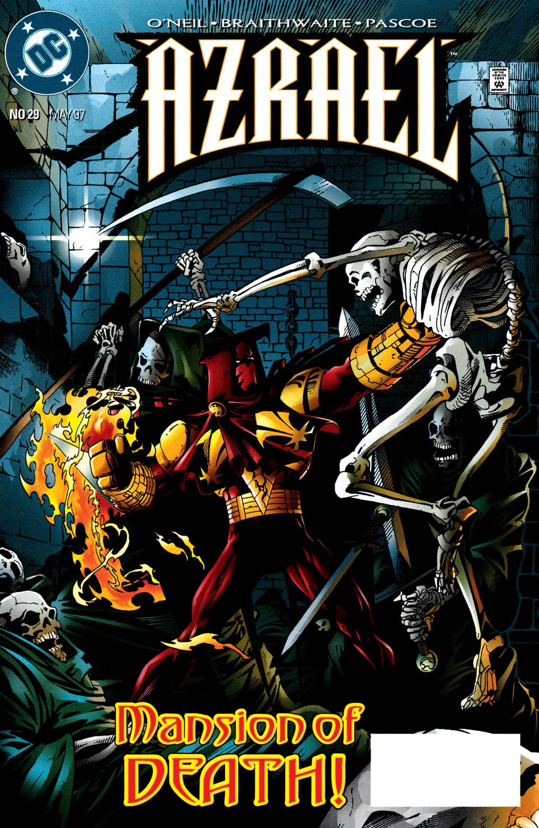 Azrael #29 cover
