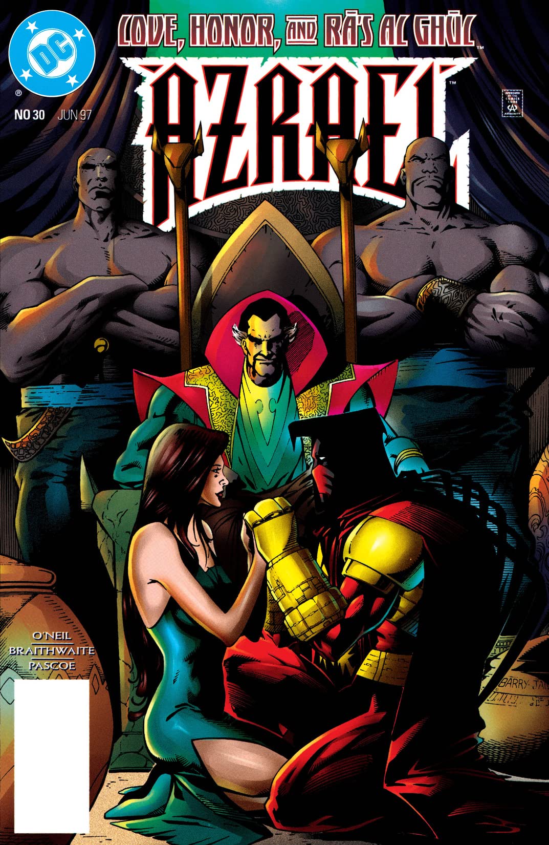 Azrael #30 cover