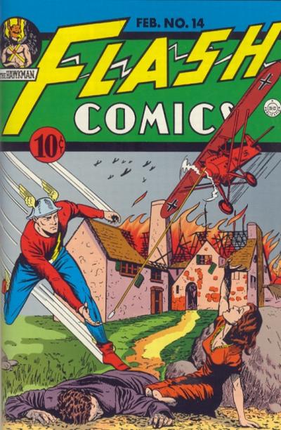 Flash Comics #14 cover