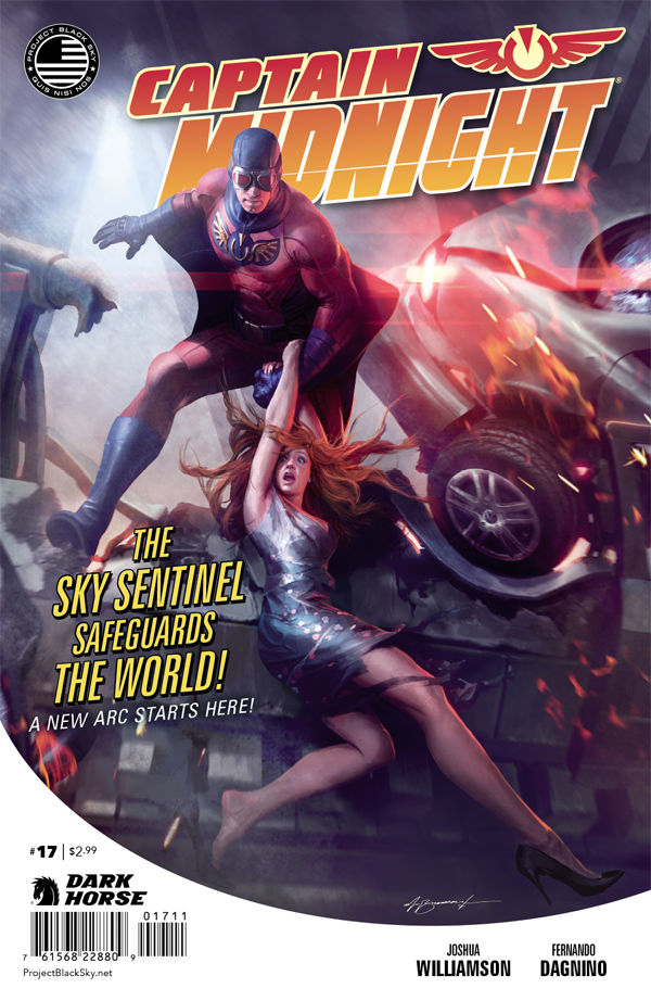 Captain Midnight #17 cover