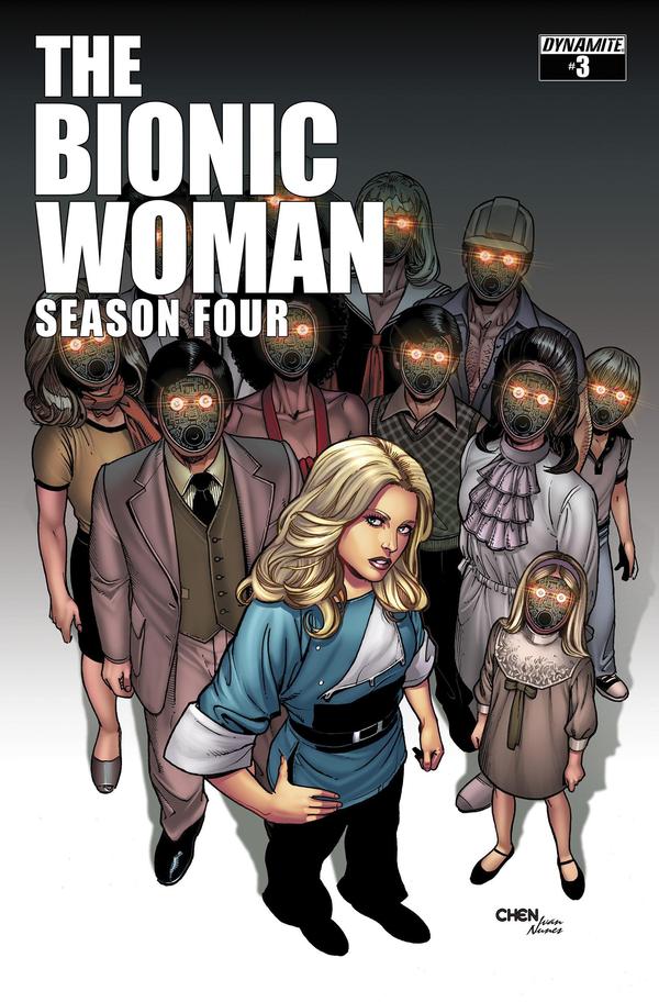 The Bionic Woman: Season Four #3 cover