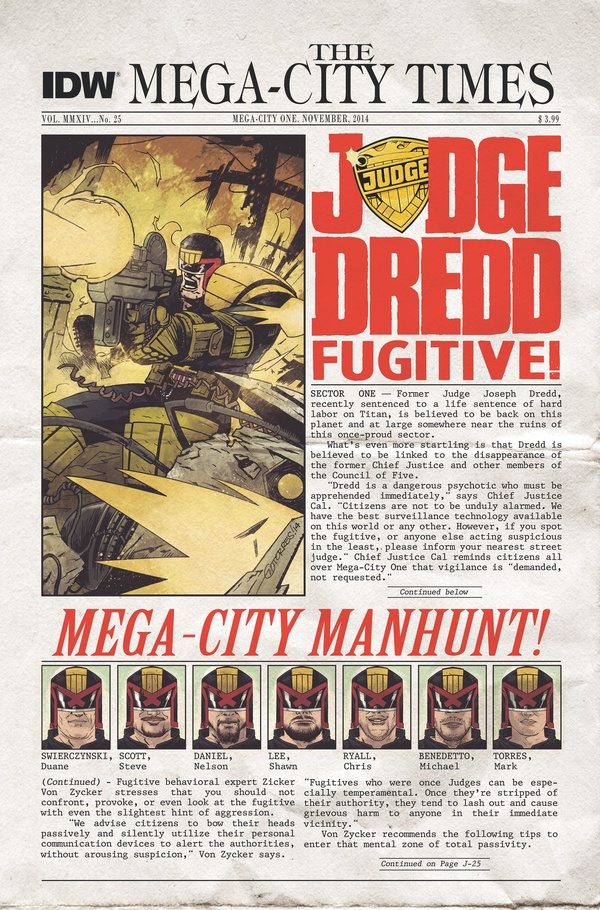 Judge Dredd #25