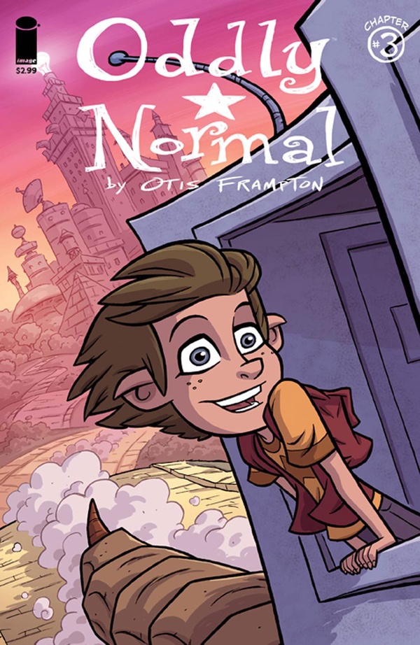 Oddly Normal #3 cover