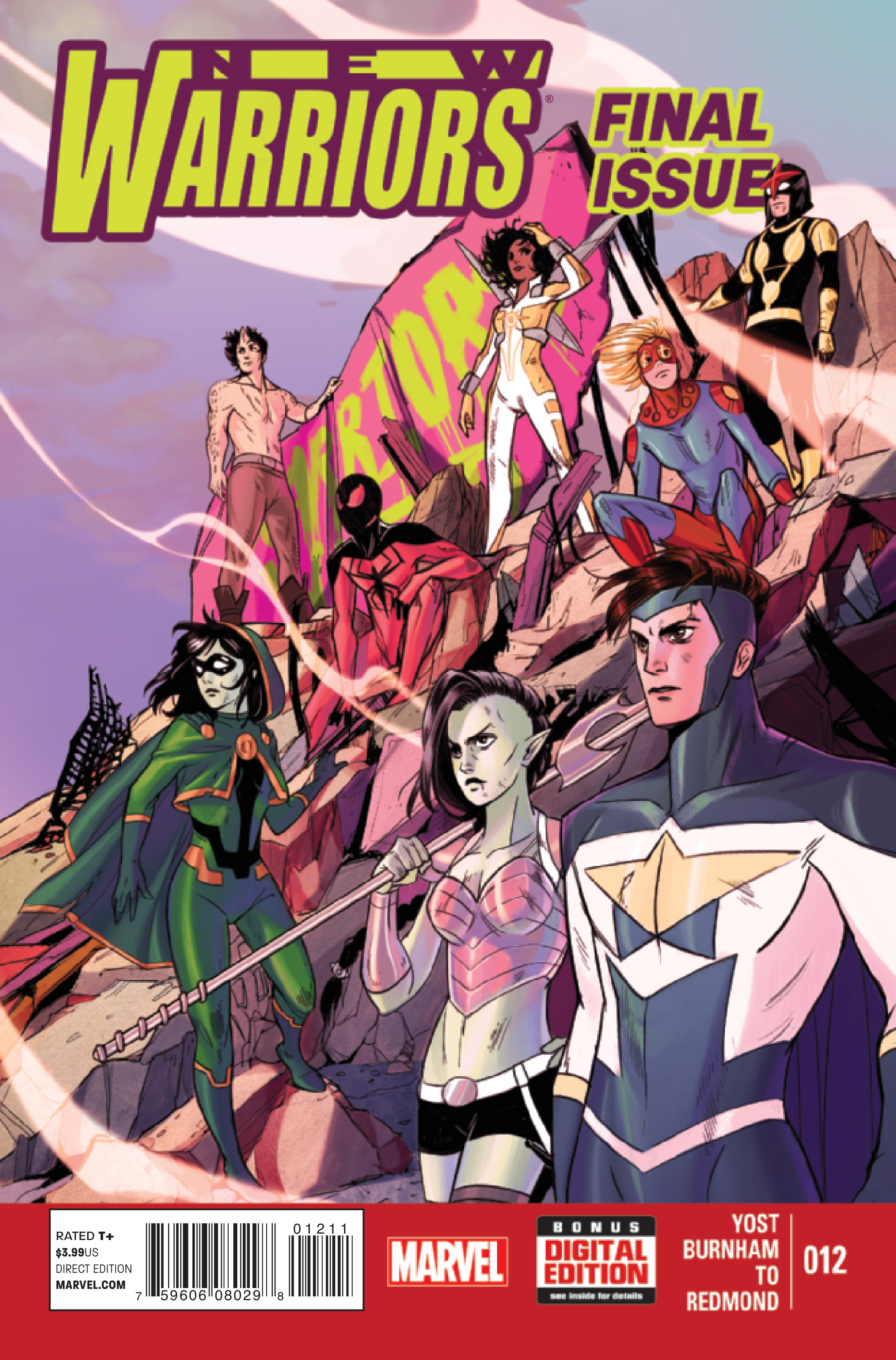 New Warriors #12 cover