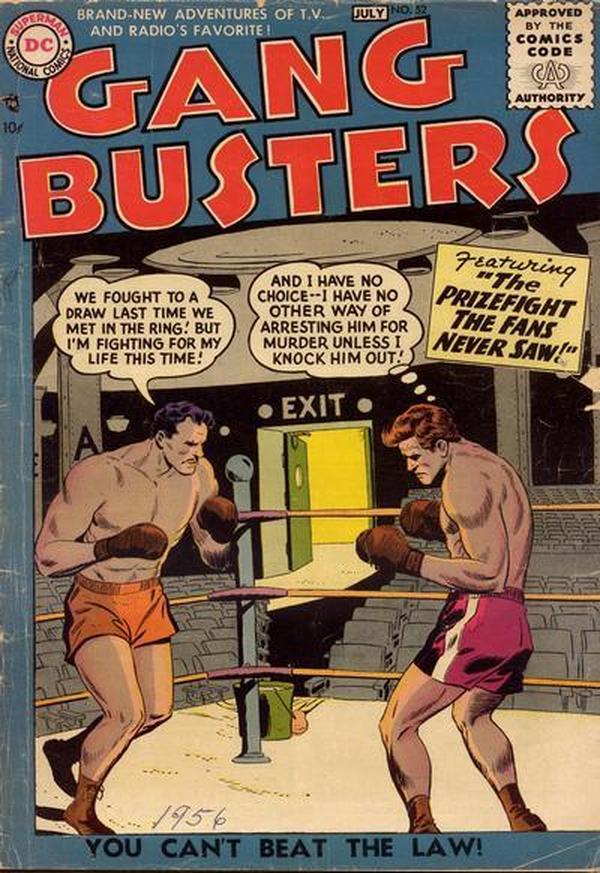 Gang Busters #52 cover