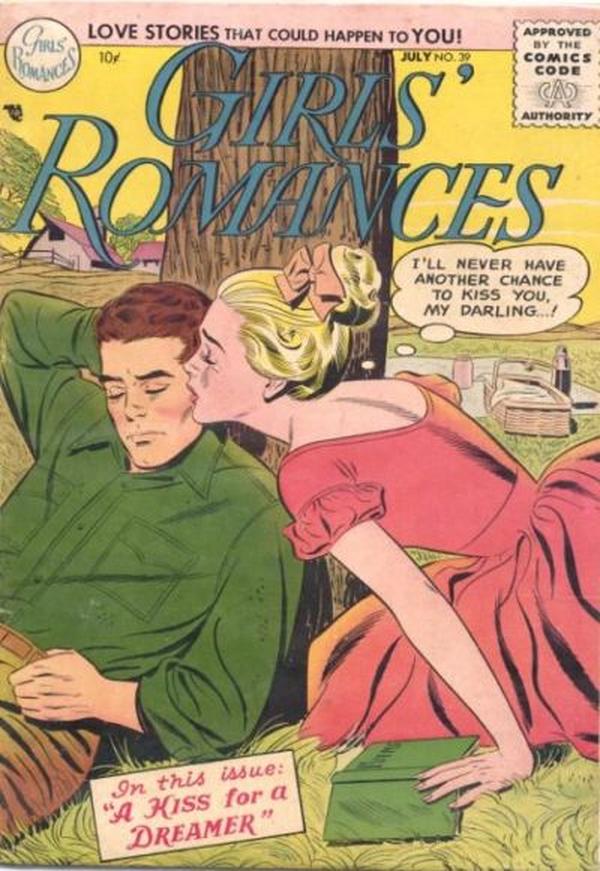 Girls' Romances #39 cover