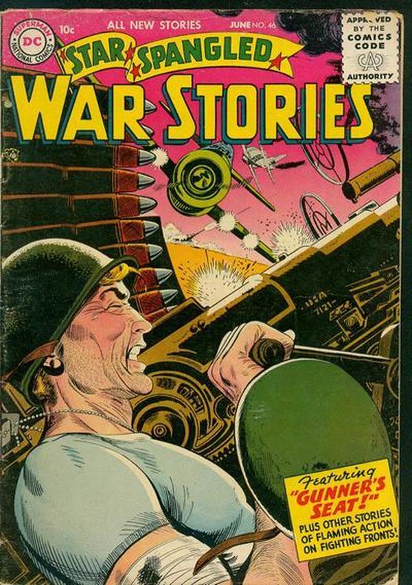 Star Spangled War Stories #46 cover