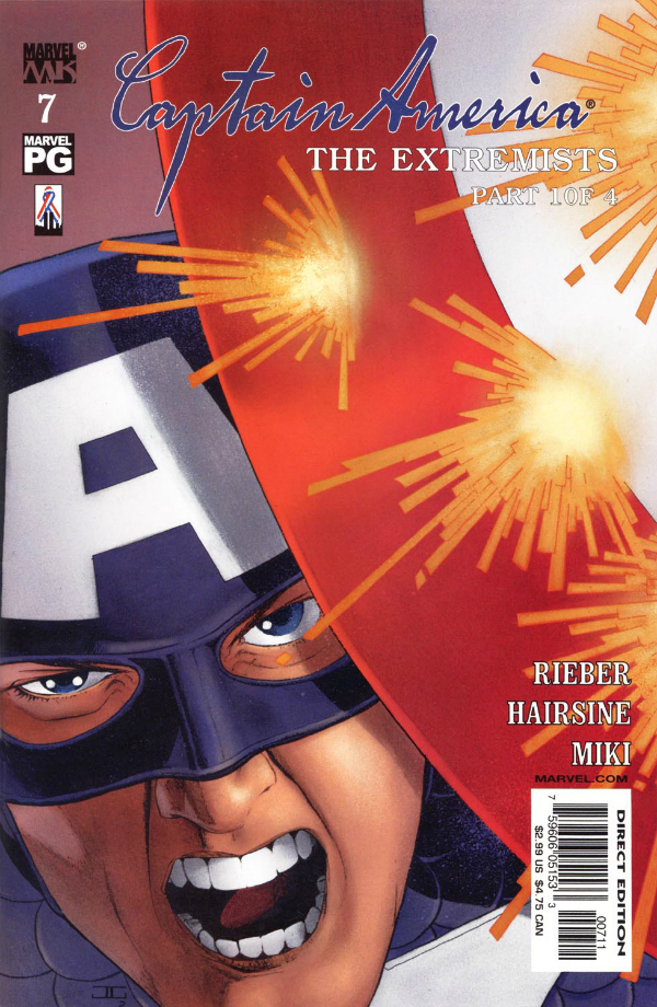 Captain America #7 cover