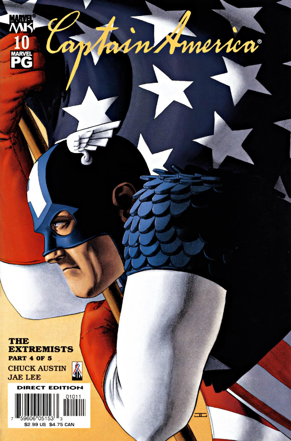 Captain America #10 cover