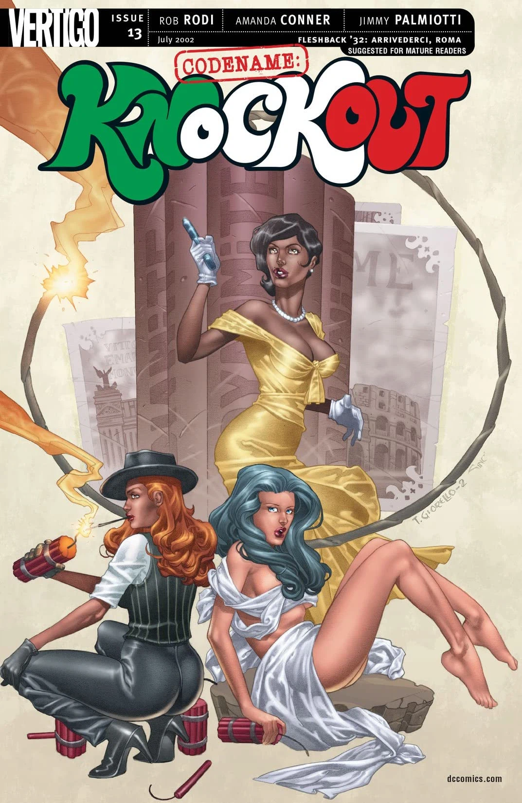 Codename: Knockout #13 cover