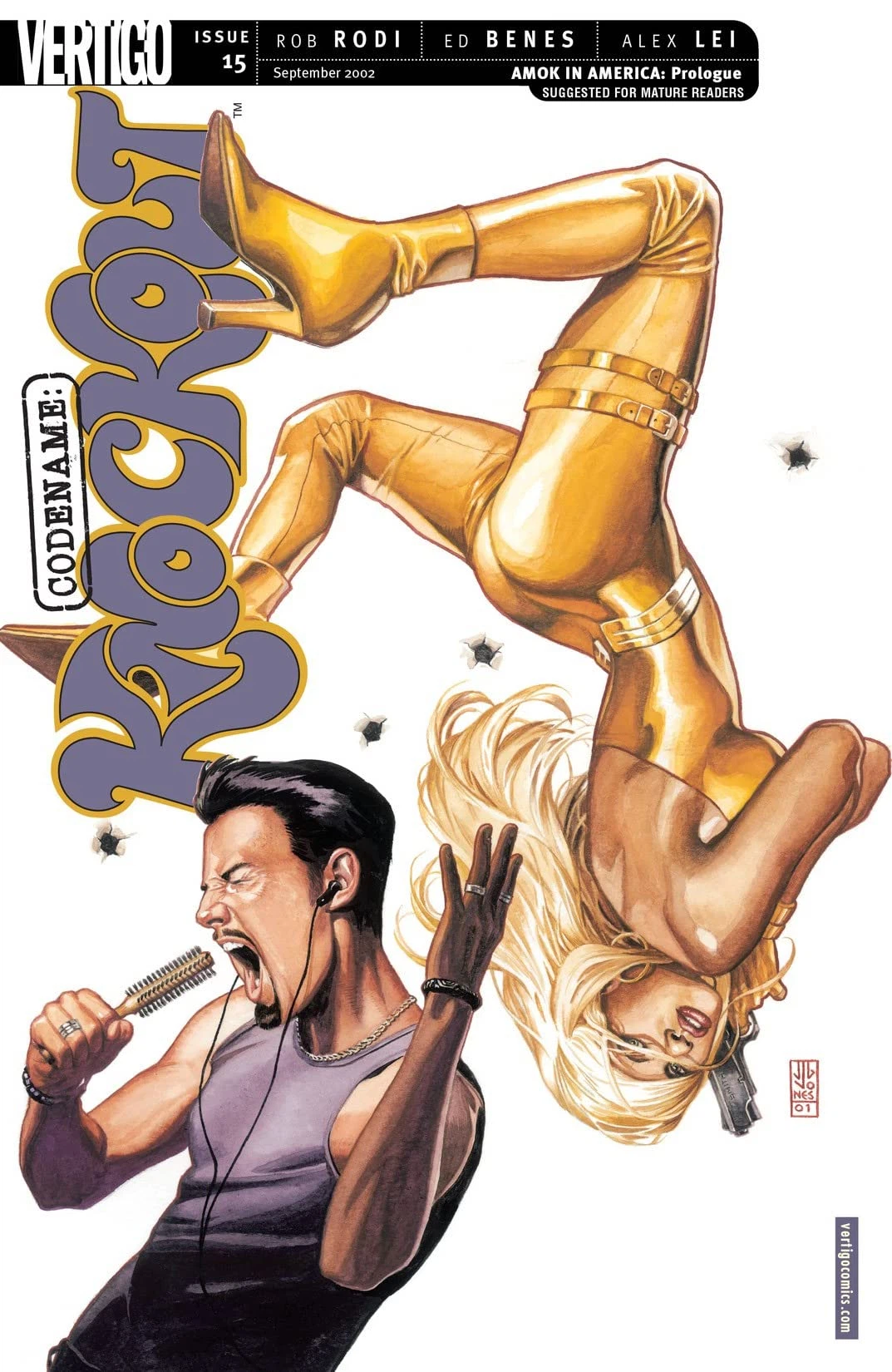 Codename: Knockout #15 cover
