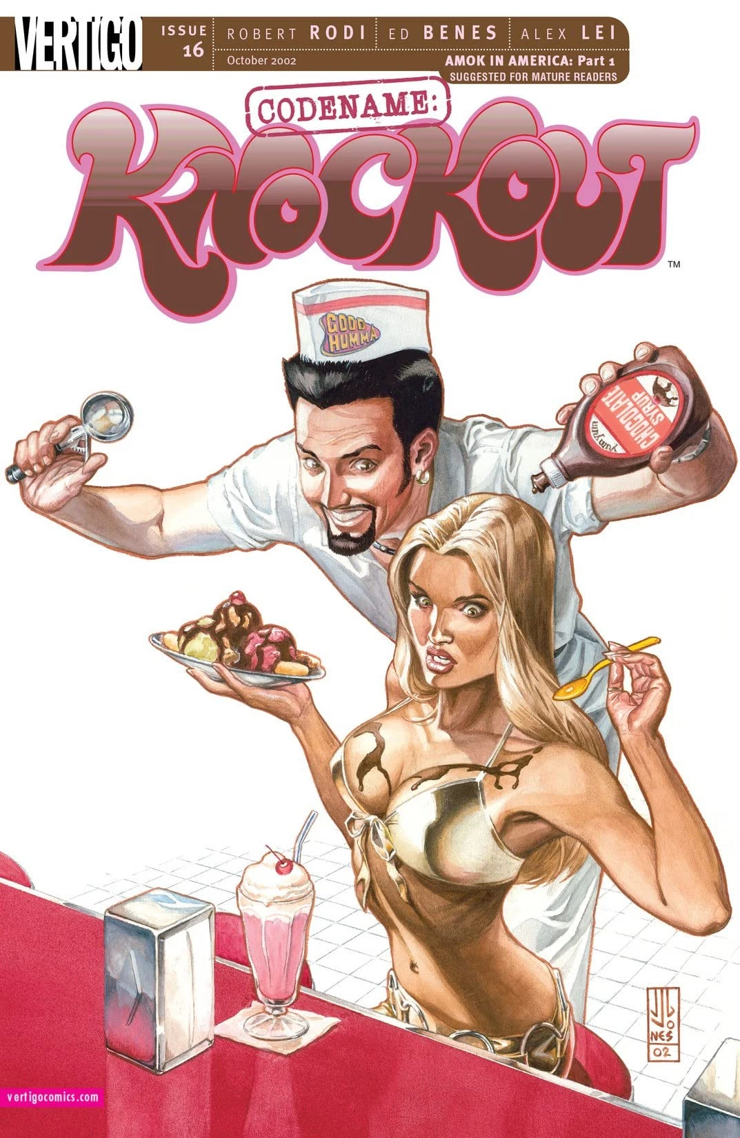 Codename: Knockout #16 cover