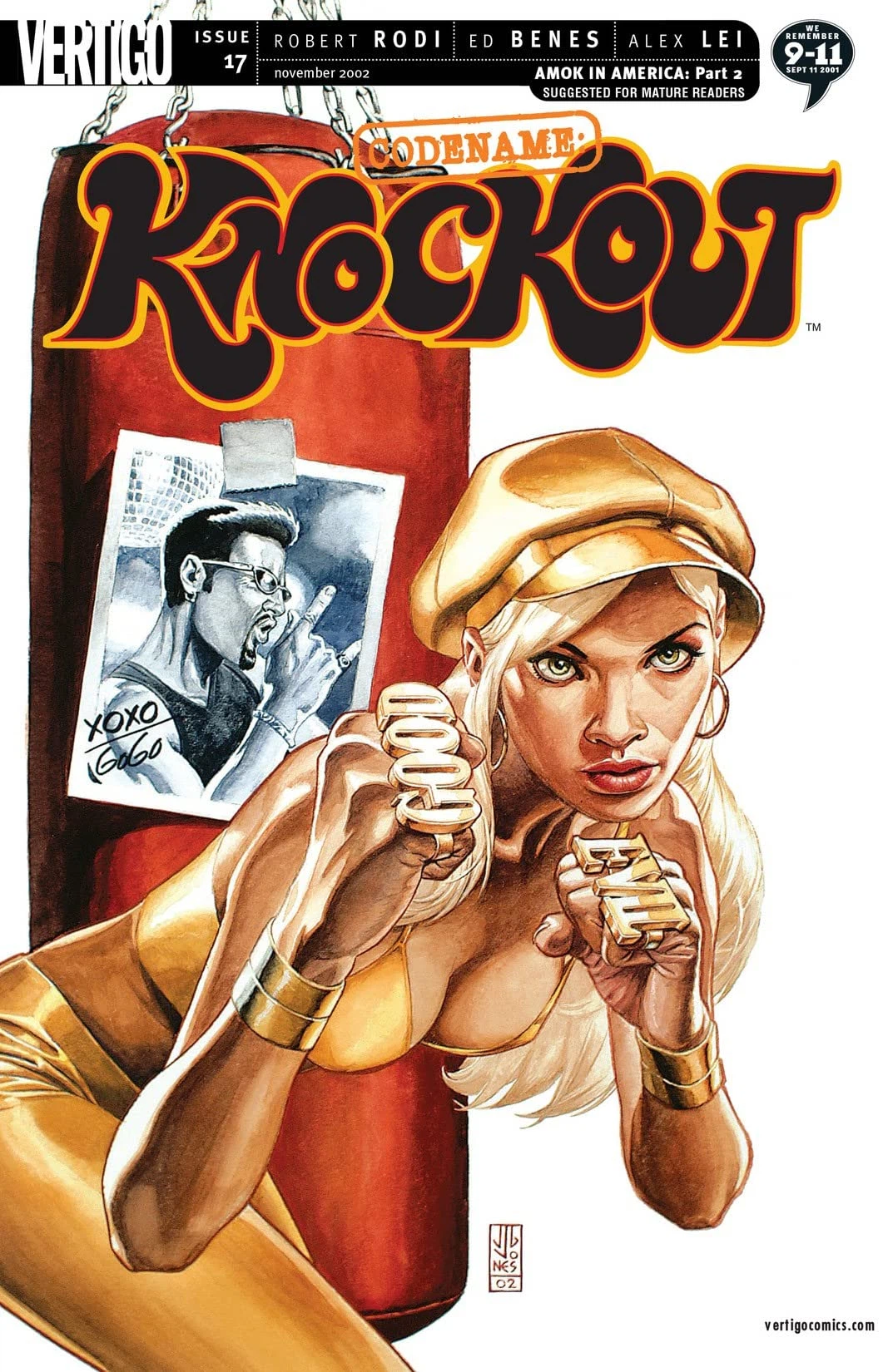 Codename: Knockout #17 cover