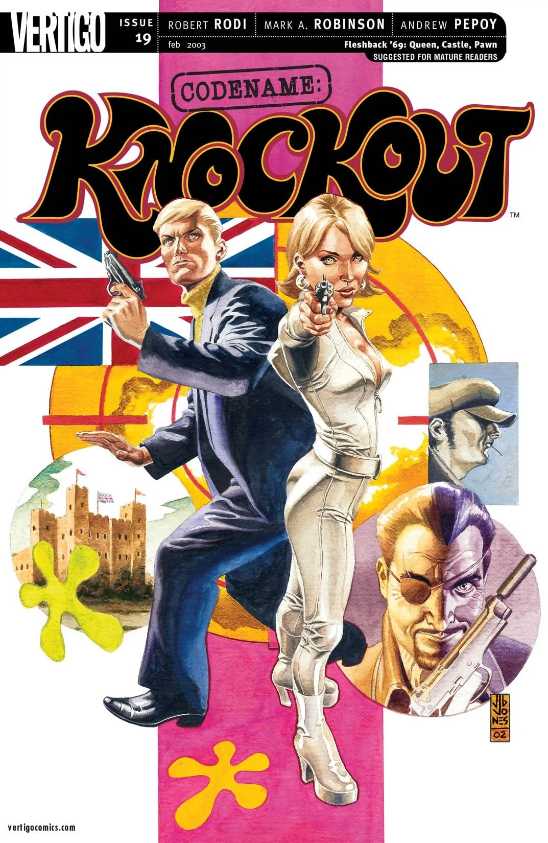 Codename: Knockout #19 cover