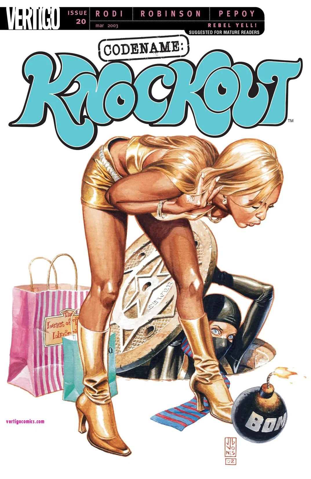 Codename: Knockout #20 cover