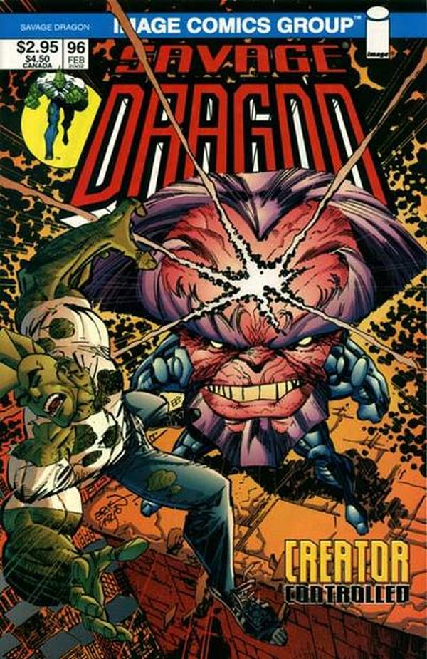 Savage Dragon #96 cover
