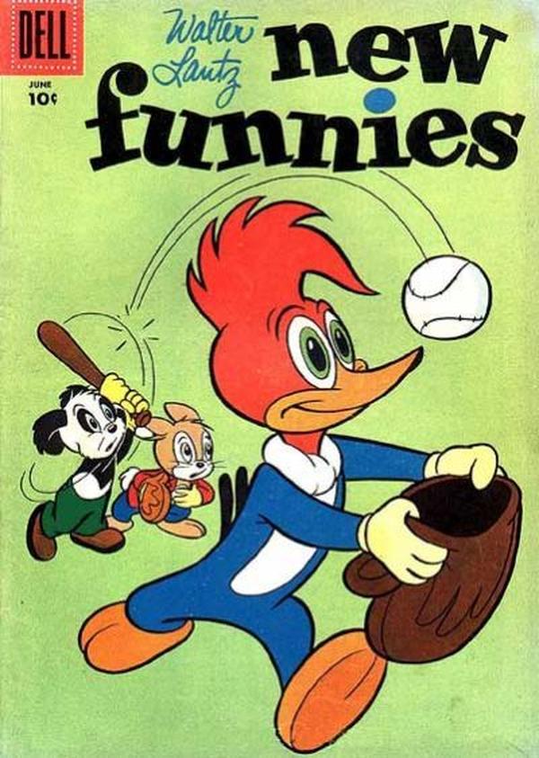 Walter Lantz New Funnies #232 cover
