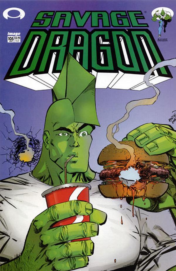 Savage Dragon #105 cover