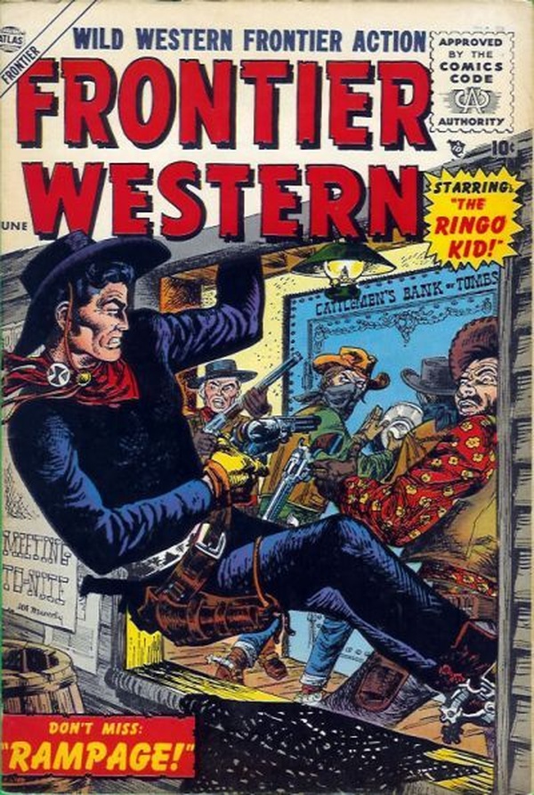 Frontier Western #3 cover