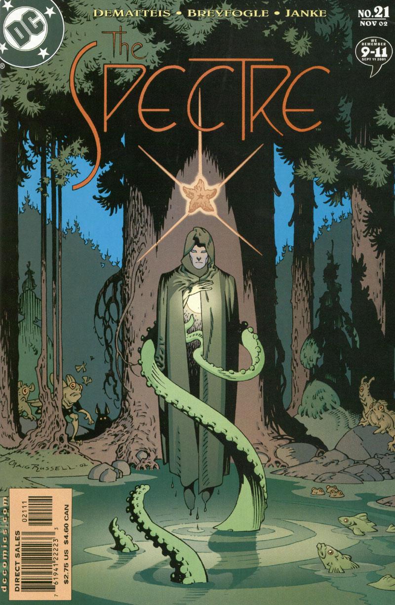 The Spectre #21 cover