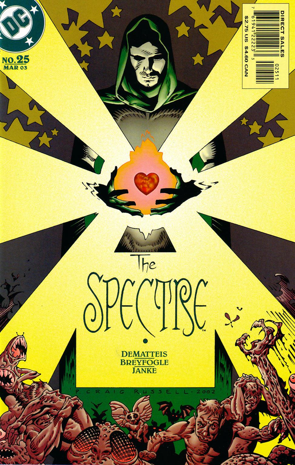 The Spectre #25 cover