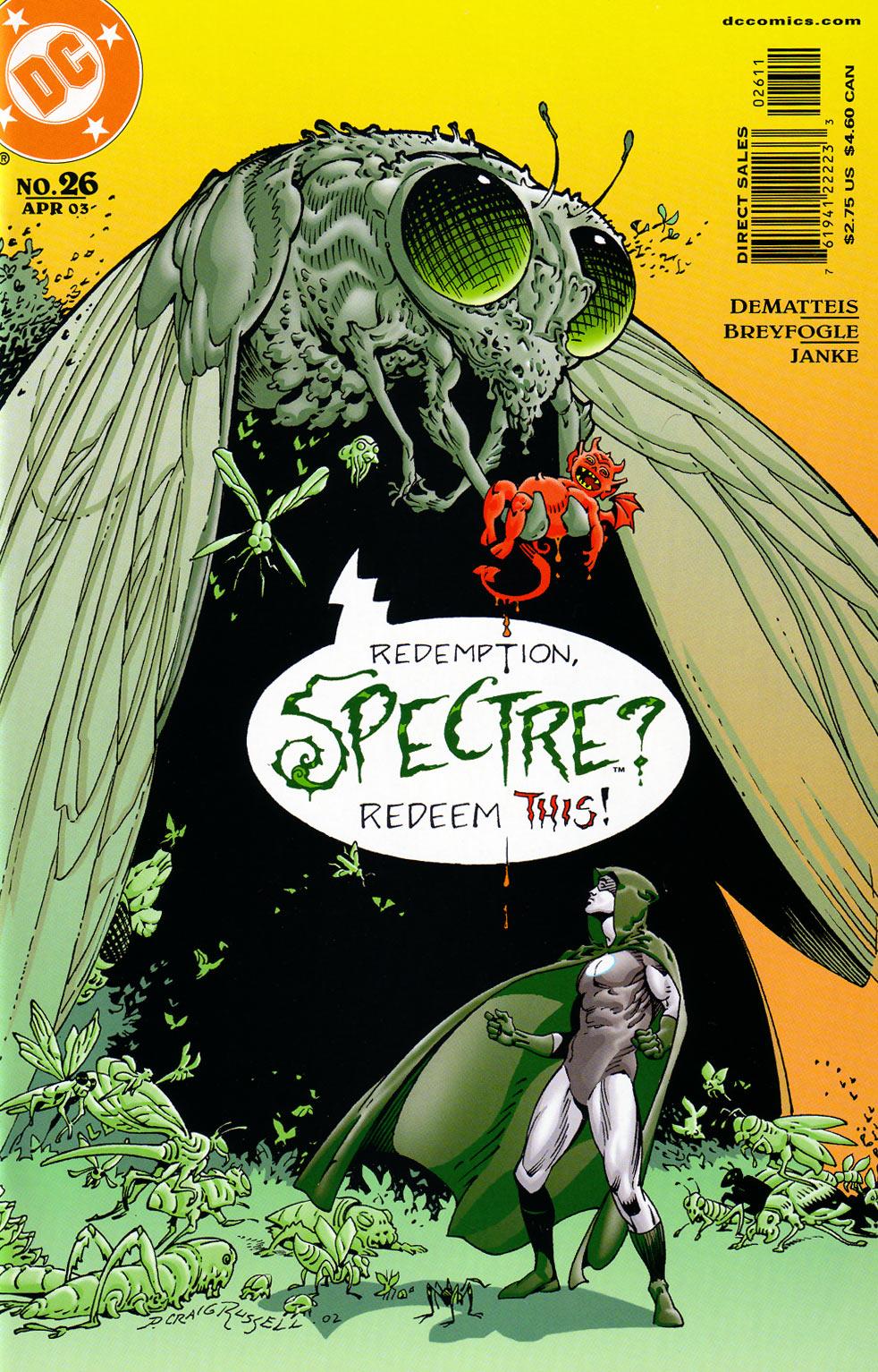 The Spectre #26 cover