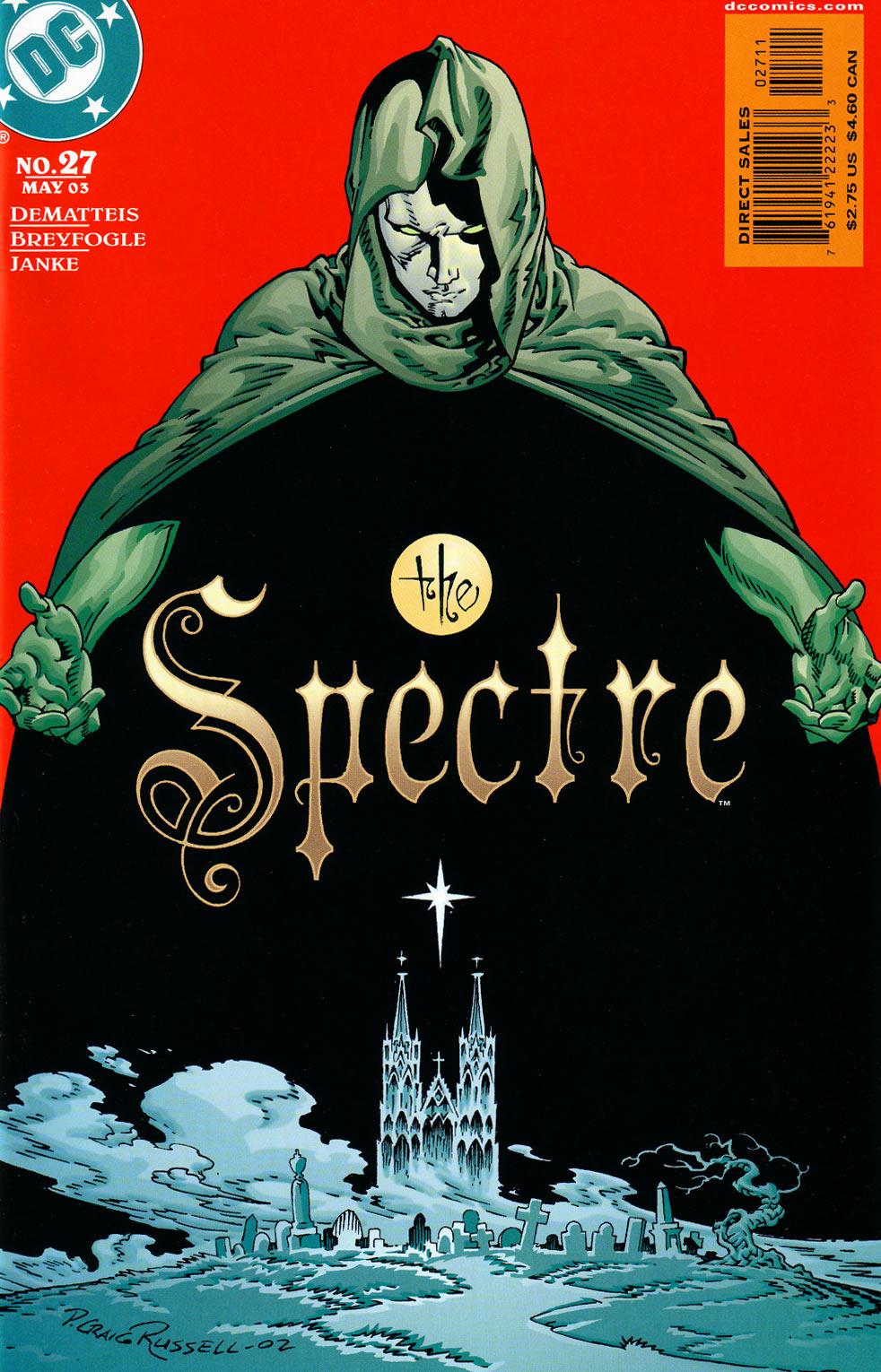 The Spectre #27 cover
