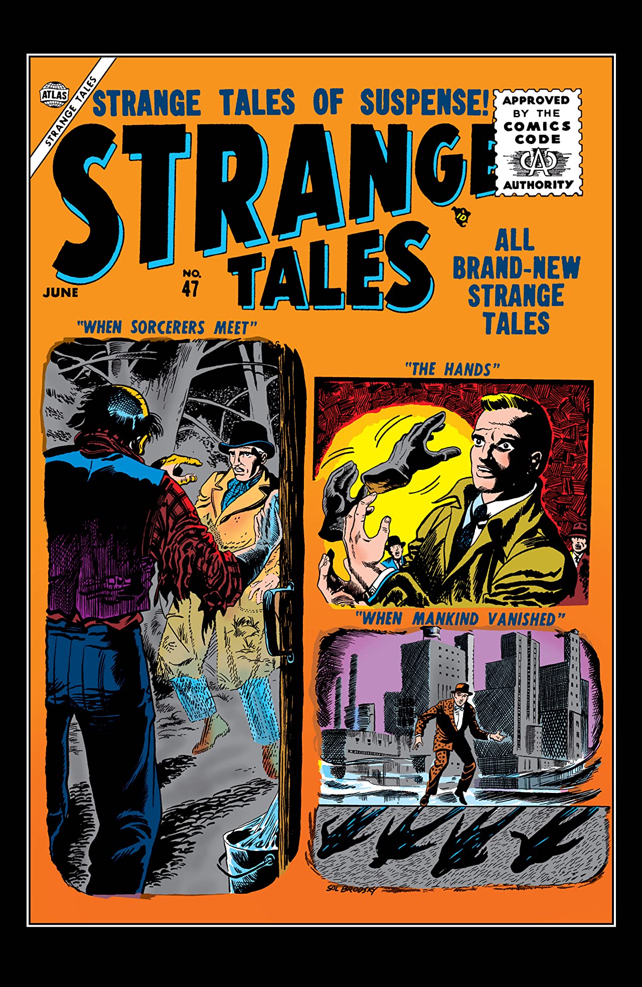 Strange Tales #47 cover