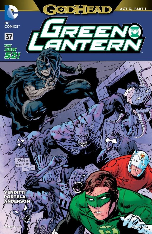 Green Lantern #37 cover