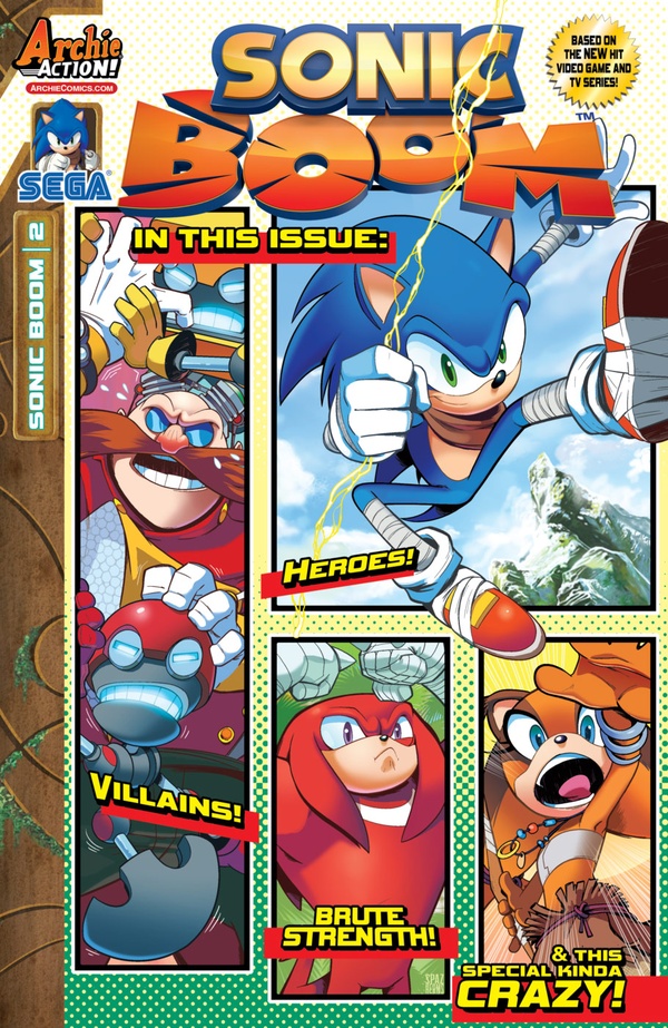 Sonic Boom #2 cover